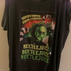 Plus Size Beetlejuice High/Low Shirt